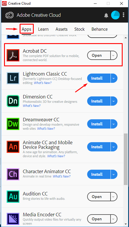 Adobe CC Installer